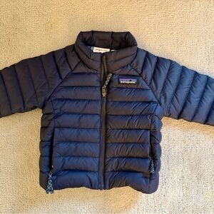 Patagonia Kids Dark Blue Puffer Jacket